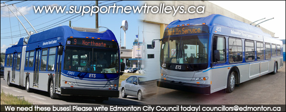 Voice your support for new trolleys in Edmonton by emailing your councillors today! councillors@edmonton.ca