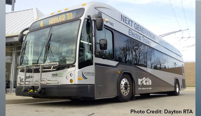 Photo of an Electric Trolleybus